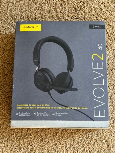 Jabra evolve stereo over - 40,